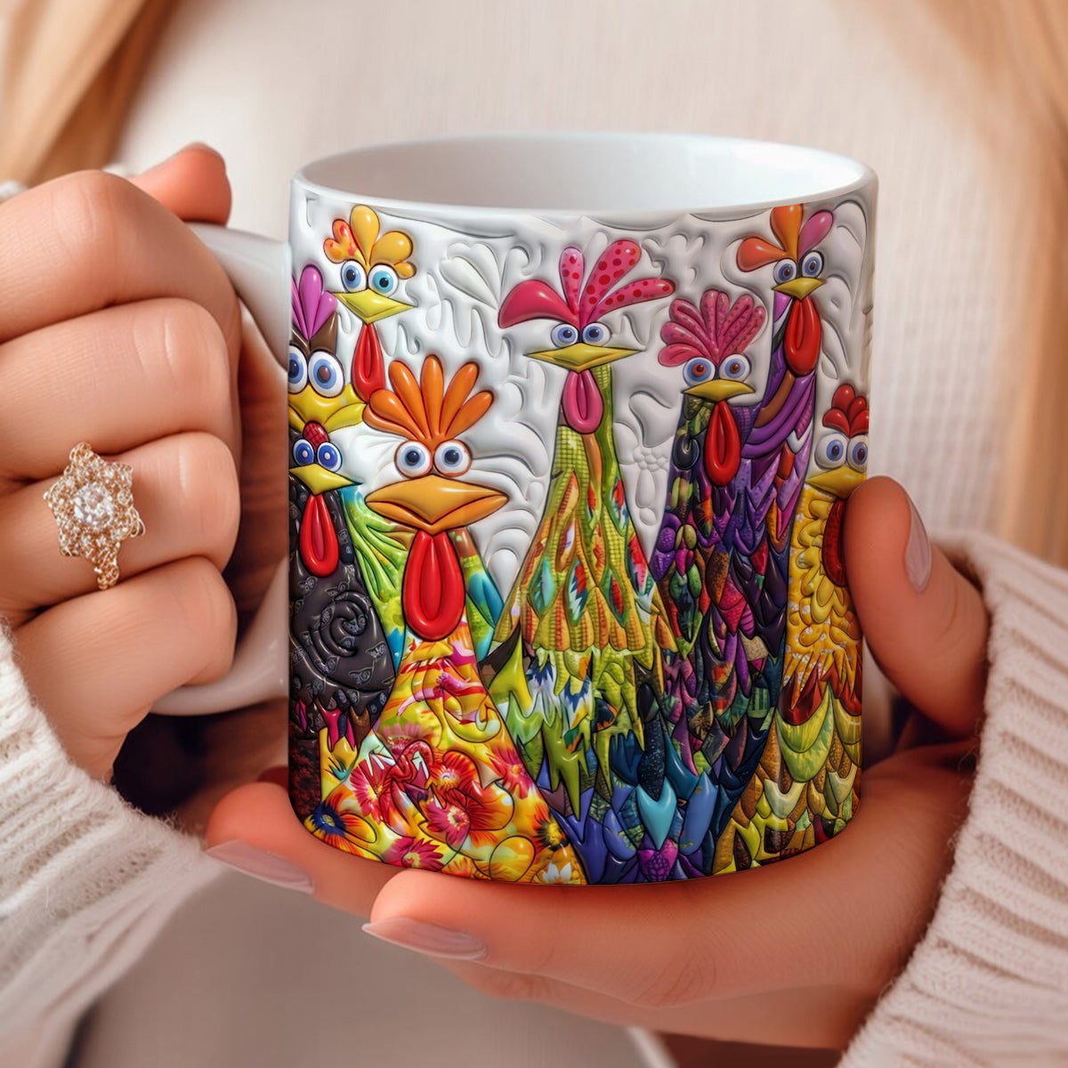 Lorva Mug Amazing Chickens