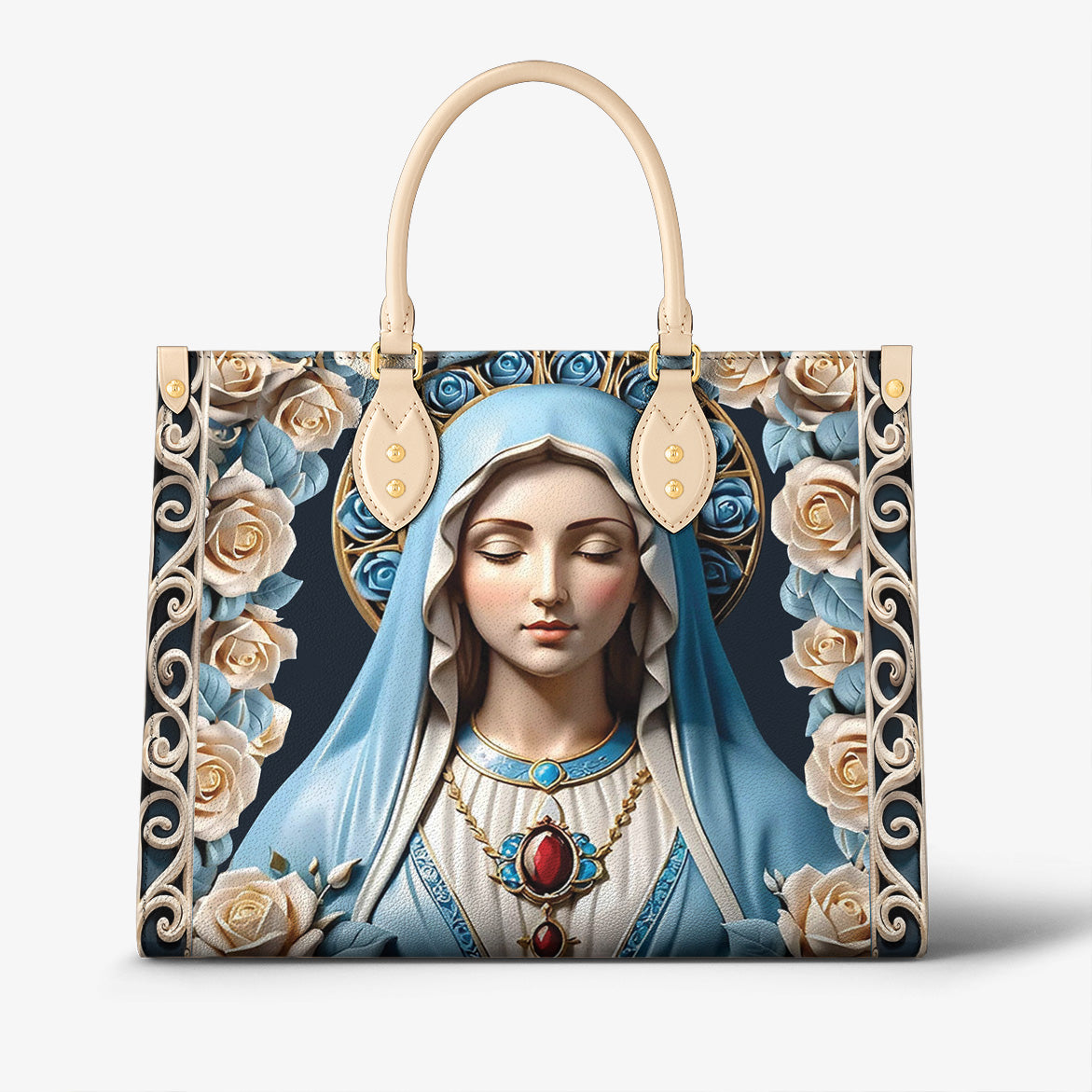Lorva Leather Bag Roses Of Grace