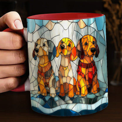 Lorva Dachshund Mug Cute Dachshund Friends