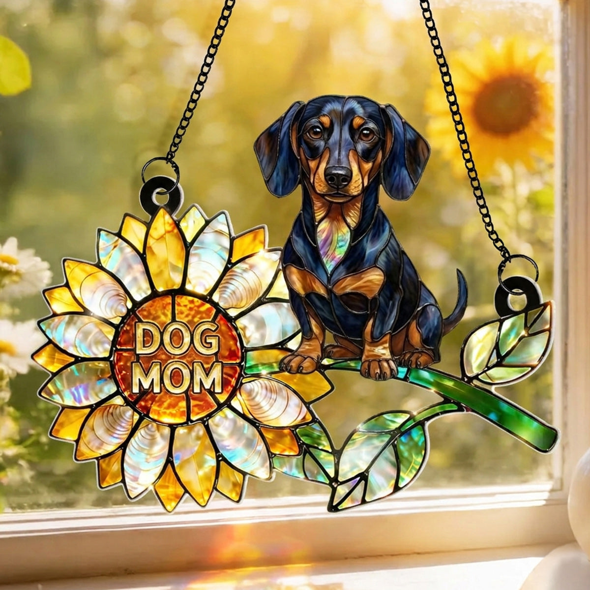 Lorva Dachshund Suncatcher Sunshine Dog Mom