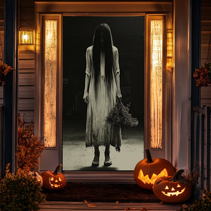Lorva Halloween Door Cover The Ghostly Girl
