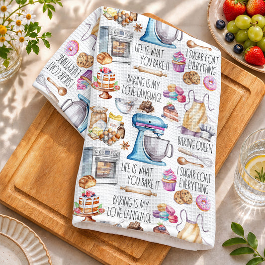 Lorva Kitchen Towel Baking Queen