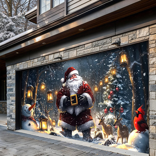 Lorva Christmas Garage Door Banner Decoration Christmas Delight