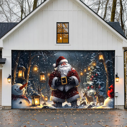 Lorva Christmas Garage Door Banner Decoration Christmas Delight