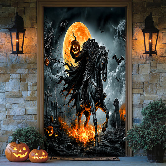 Lorva Halloween Door Cover Legend Of The Headless Rider