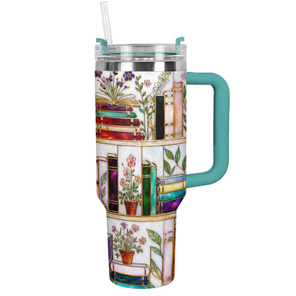 Lorva Reading Tumbler Charming Floral Bookshelf