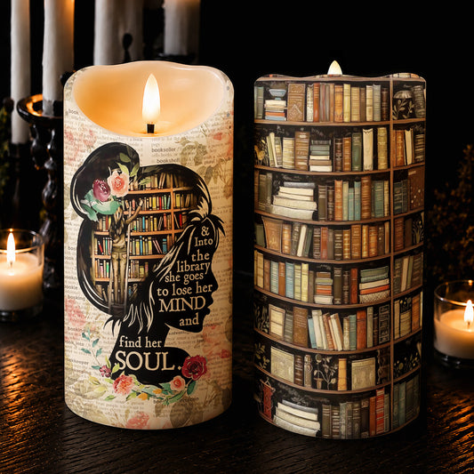 Lorva Reading LED Candle Find Her Soul