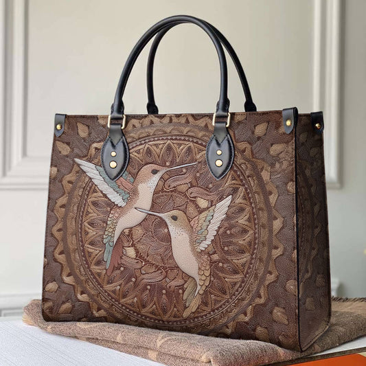 Lorva Hummingbird Leather Bag Soul Mandala