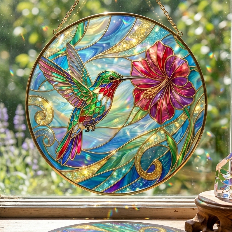 Lorva Hummingbird Suncatcher Beautiful