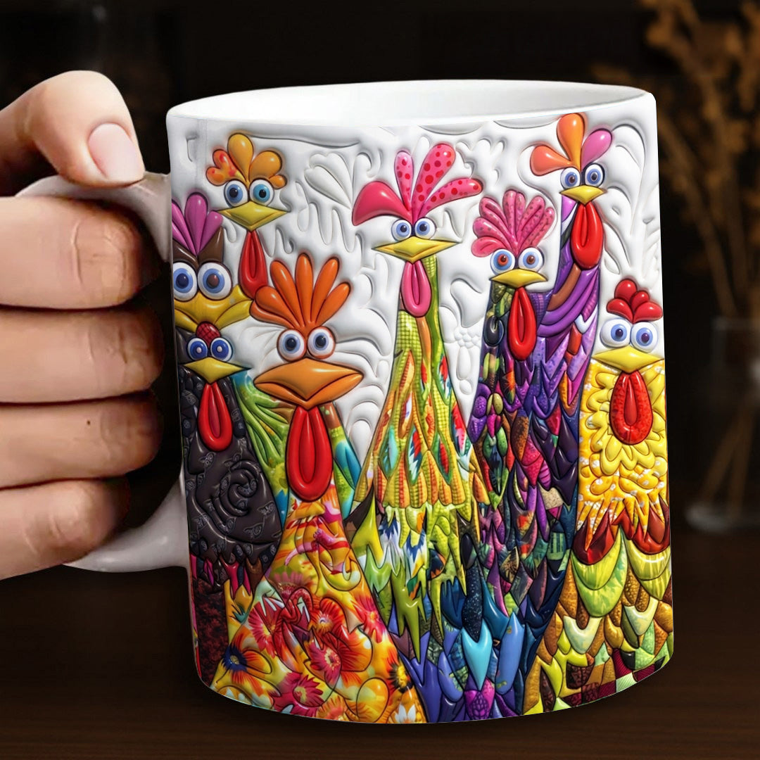Lorva Mug Amazing Chickens