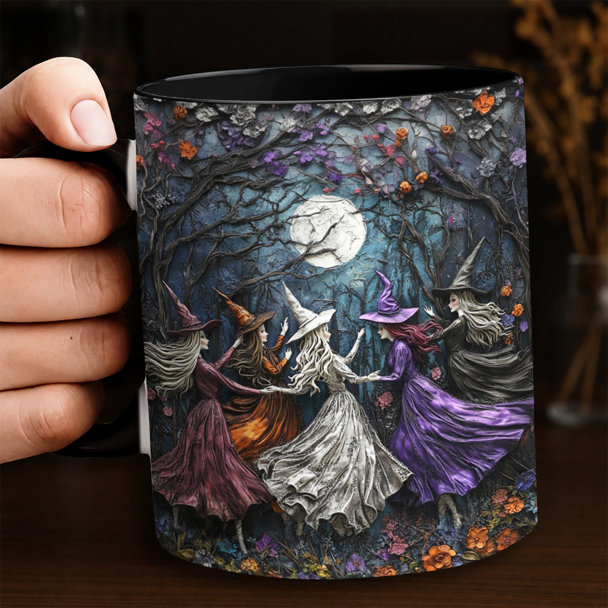 Lorva Witch Accent Mug Beautiful Witchy Women