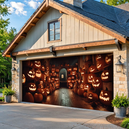 Lorva Halloween Garage Door Banner Decoration The Great Pumpkin Haunt