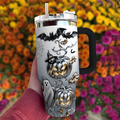 Lorva Tumbler Haunted Pumpkins