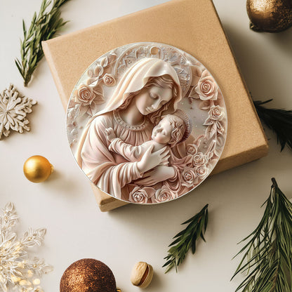 Lorva 2D Acrylic Ornament Holy Embrace