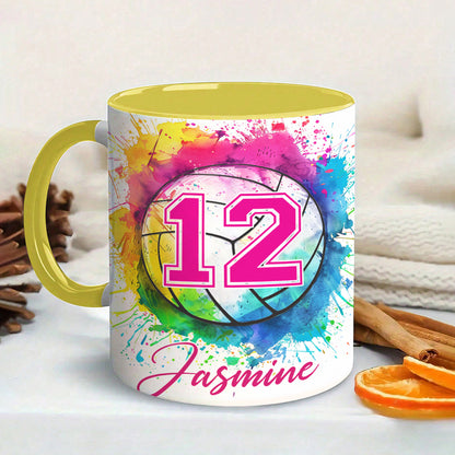 Lorva Personalized Mug Just A Girl Who Loves Volleyball
