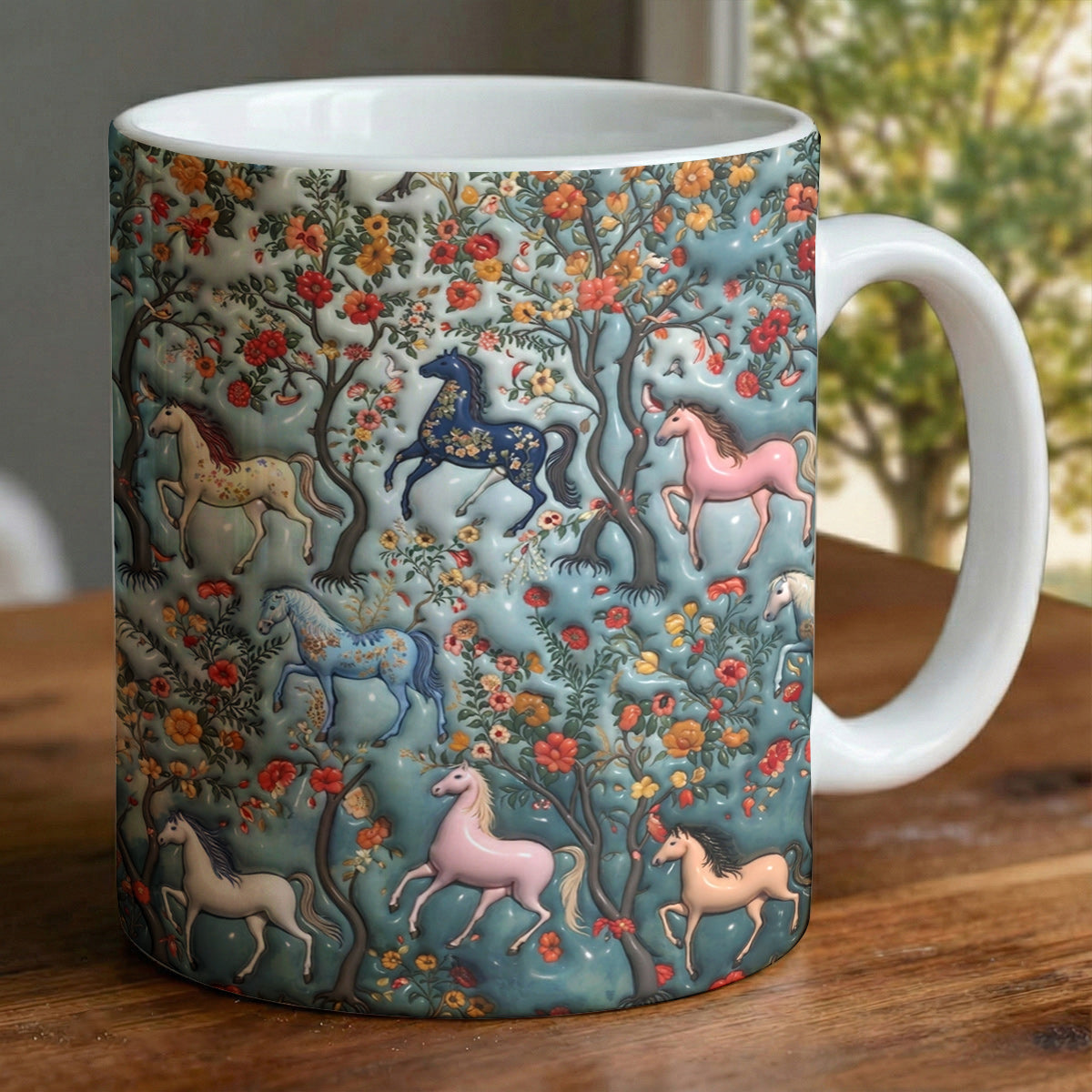 Lorva Horse Mug Mystical Steeds