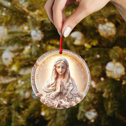 Lorva 2D Acrylic Ornament Rose Of The Divine