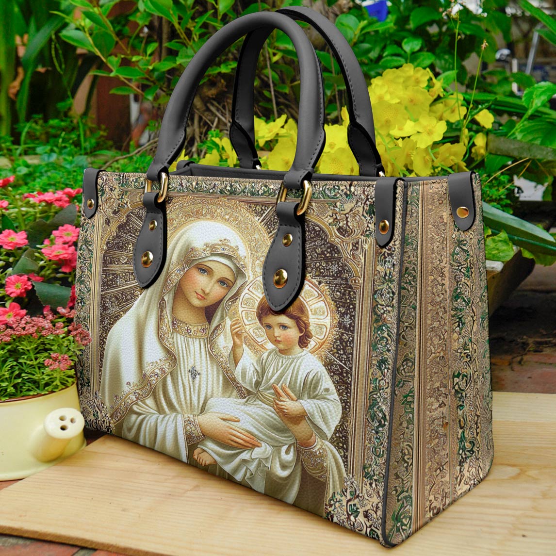 Lorva Leather Bag Royal Sapphire Glow