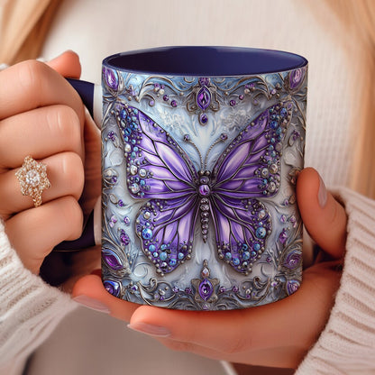 Lorva Acent Mug Beautiful Butterfly
