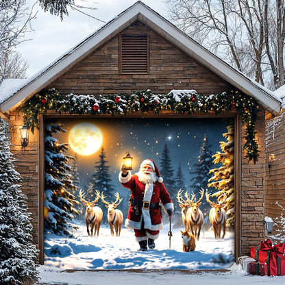 Lorva Christmas Garage Door Banner Decoration Christmas Delight