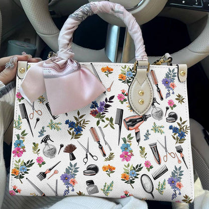 Lorva Leather Bag Hairstylist’s Elegance
