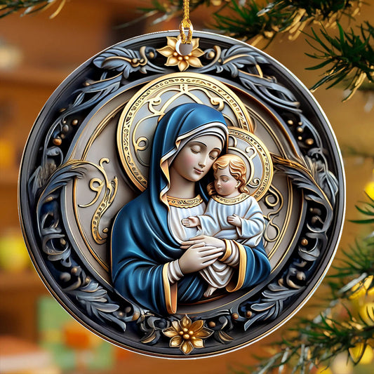Lorva 2D Acrylic Ornament Holy Mother of Light