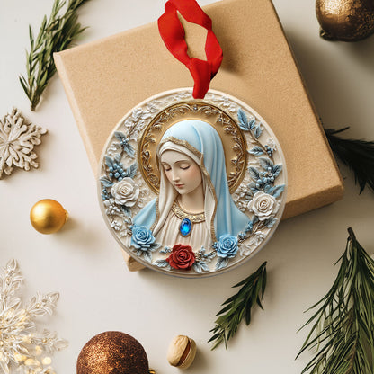 Lorva 2D Acrylic Ornament Graceful Virgin Mary