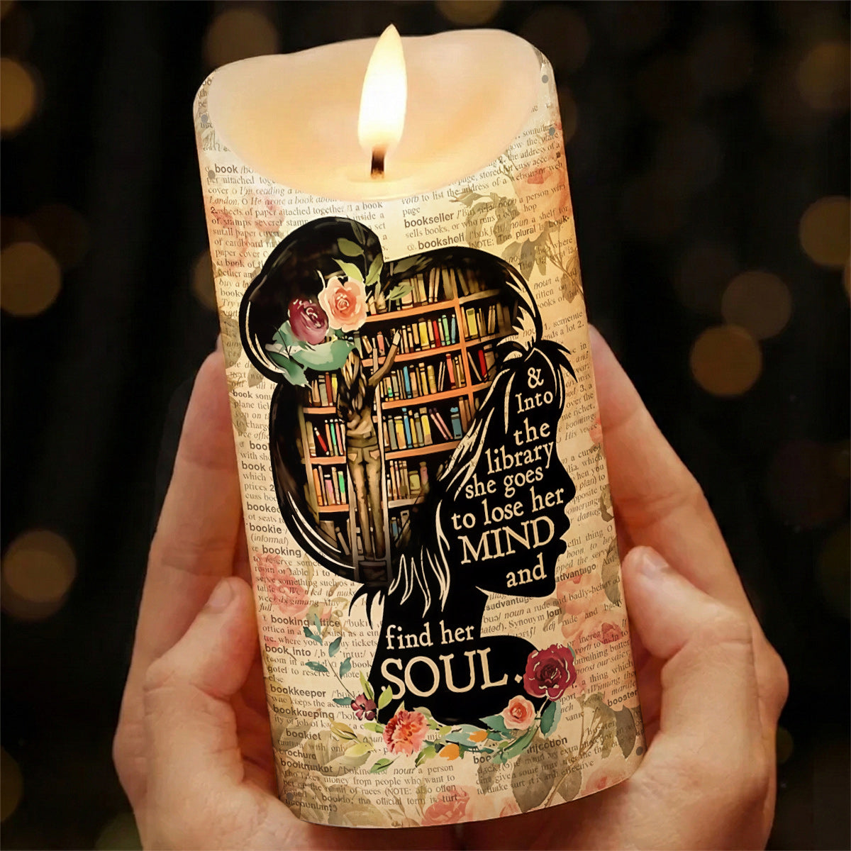 Lorva Reading LED Candle Find Her Soul
