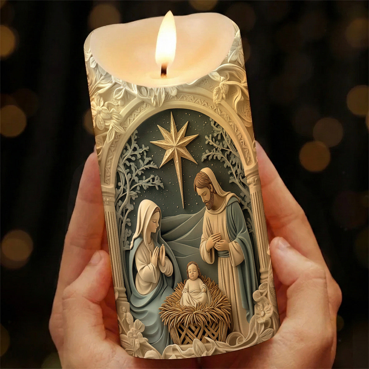 Lorva LED Candle Star Of Bethlehem