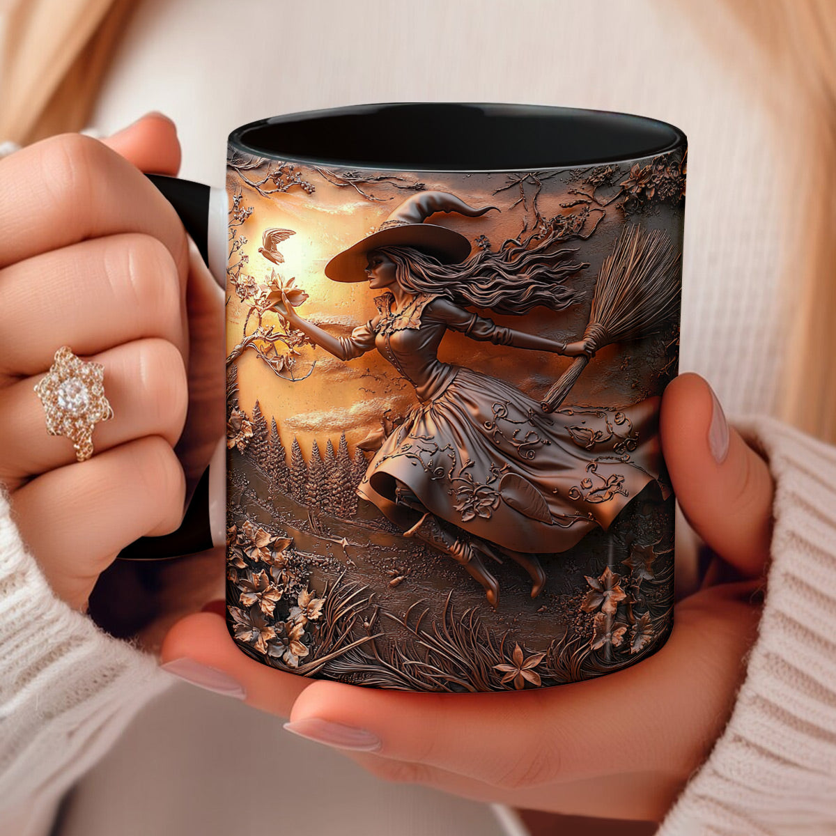 Lorva Witch Accent Mug Mystic Witch