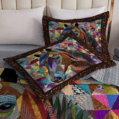 Lorva All Season Quilt 3-Piece Set Gorgeous Horse