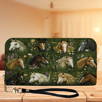 Lorva Leather Wallet Nature’s Symphony Horse