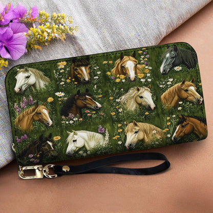 Lorva Leather Wallet Nature’s Symphony Horse