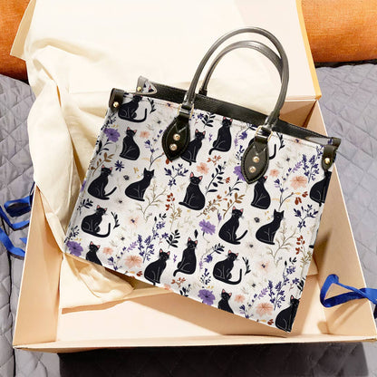 Lorva Leather Bag Enchanted Black Cat