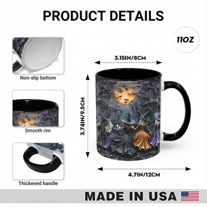 Lorva Witch Accent Mug Enchanted Witch Sisters
