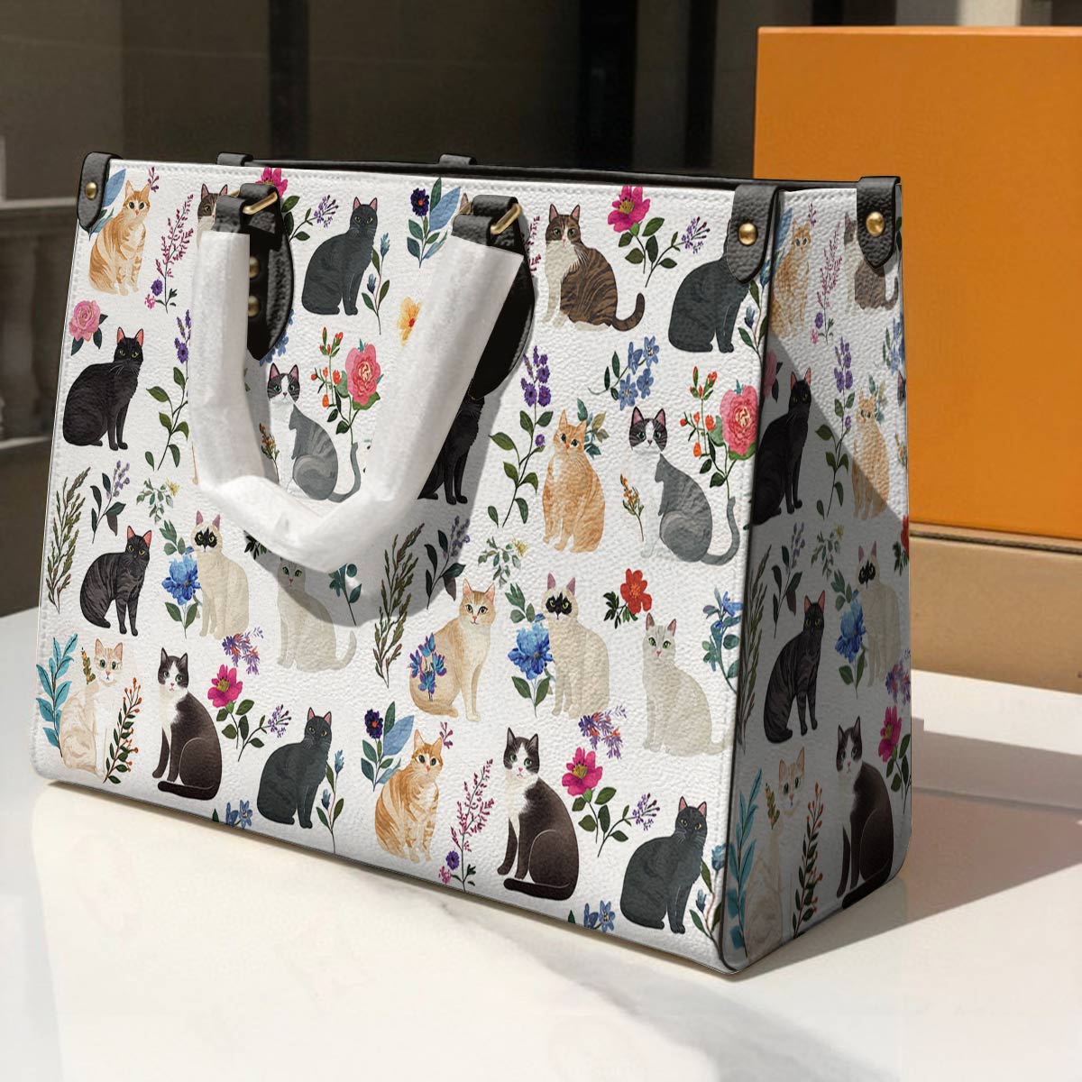 Lorva Leather Bag Whisker Wonderland