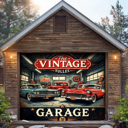 Lorva Garage Door Banner Decoration The Classic Legends Garage