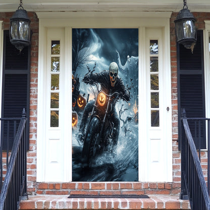 Lorva Halloween Door Cover Nightmare Highway
