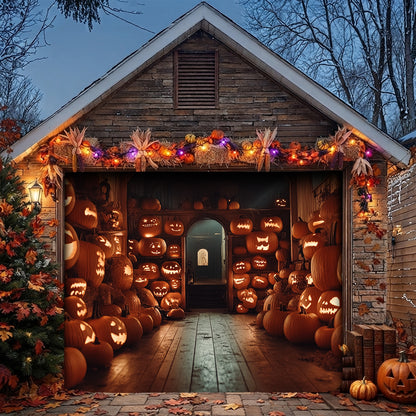 Lorva Halloween Garage Door Banner Decoration The Great Pumpkin Haunt