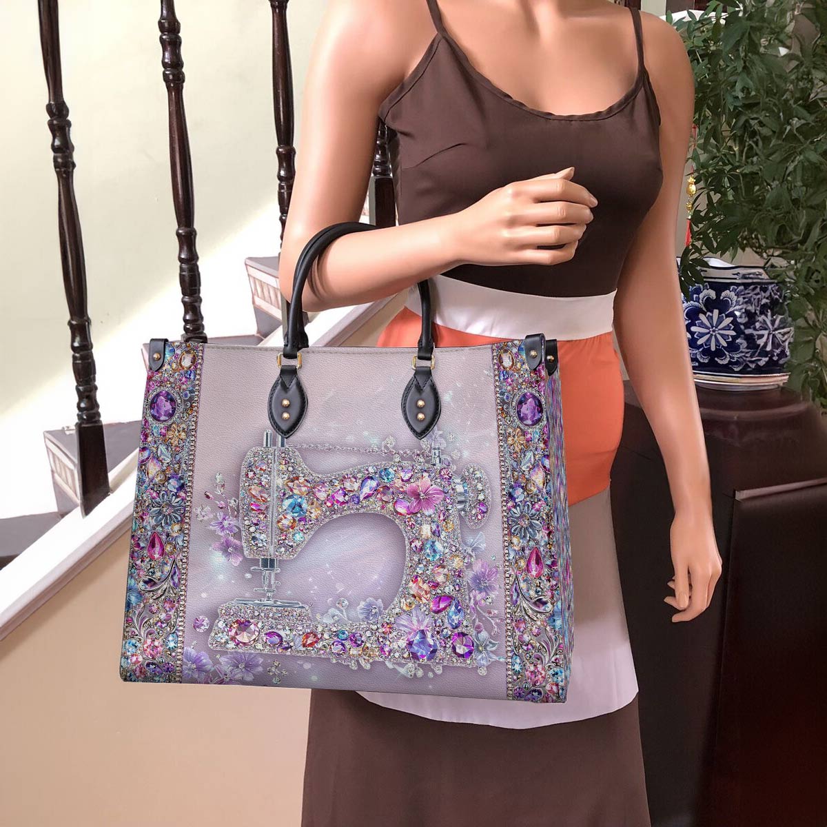 Lorva Leather Bag Gentle Sewing Machine