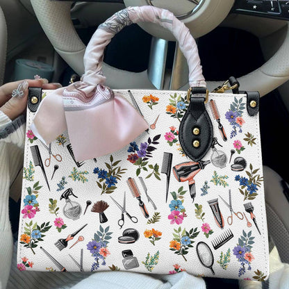 Lorva Leather Bag Hairstylist’s Elegance