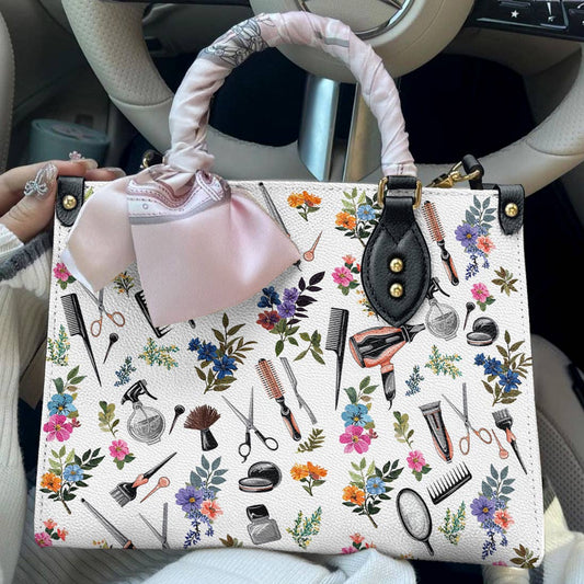 Lorva Leather Bag Hairstylist’s Elegance