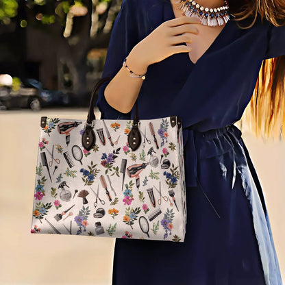 Lorva Leather Bag Hairstylist’s Elegance