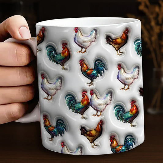 Lorva Mug Gentle Chickens