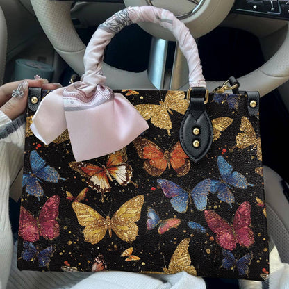 Lorva Butterfly Leather Bag Butterfly Galaxy Glow