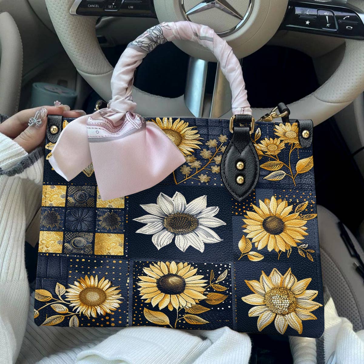 Lorva Leather Bag Classic Sunflower
