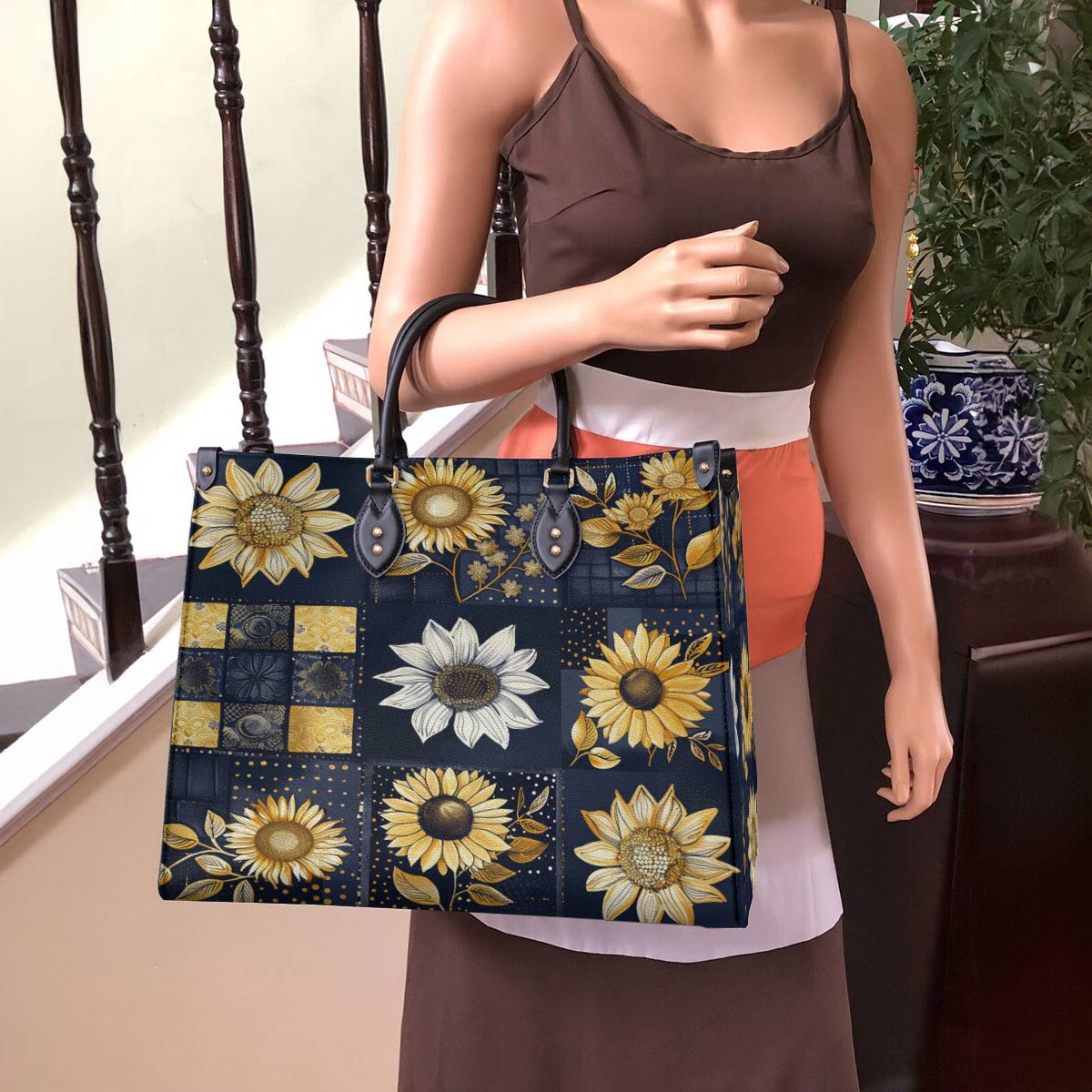 Lorva Leather Bag Classic Sunflower