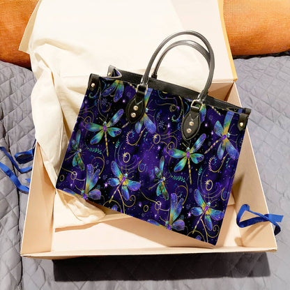 Lorva Dragonfly Leather Bag Mystic