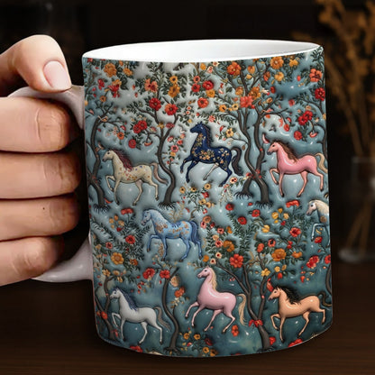 Lorva Horse Mug Mystical Steeds