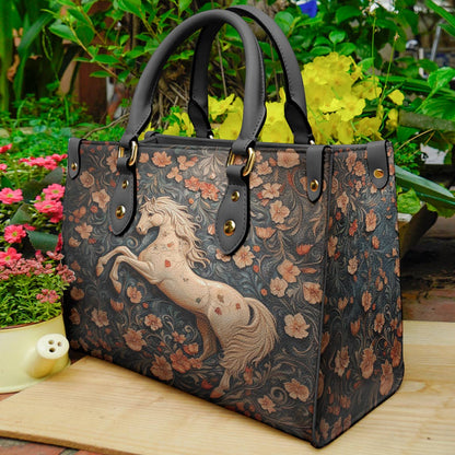 Lorva Horse Leather Bag Rustic Grace